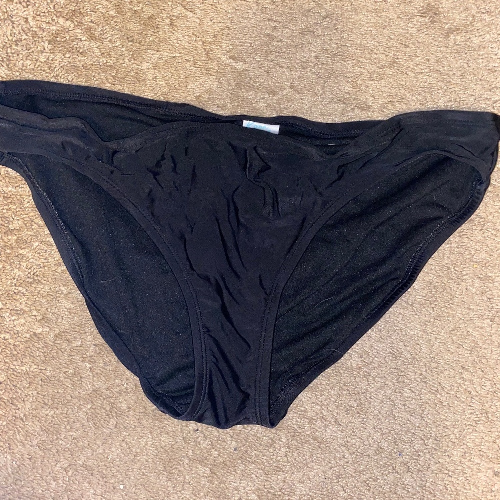 Black bikini bottom